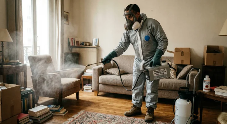 desinsectisation puces