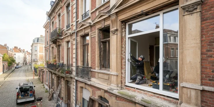 remplacer fenetres appartement ancien